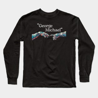 George Michael // Hand Colour Long Sleeve T-Shirt